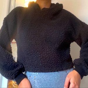 Black Longsleeve croptop
